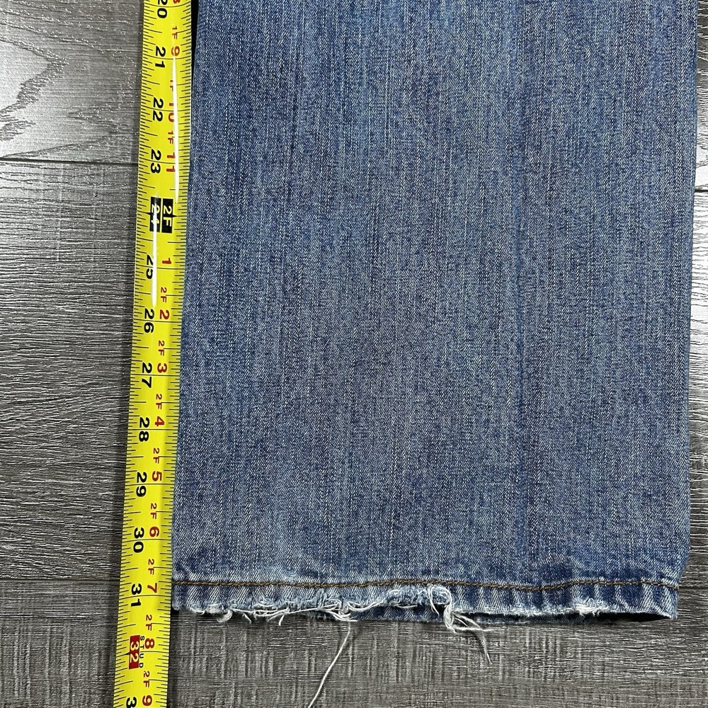 Rocawear Vintage Baggy Jeans Mens 34x33 Blue Denim Y2K Wide Leg Streetwear Good - Picture 7 of 8